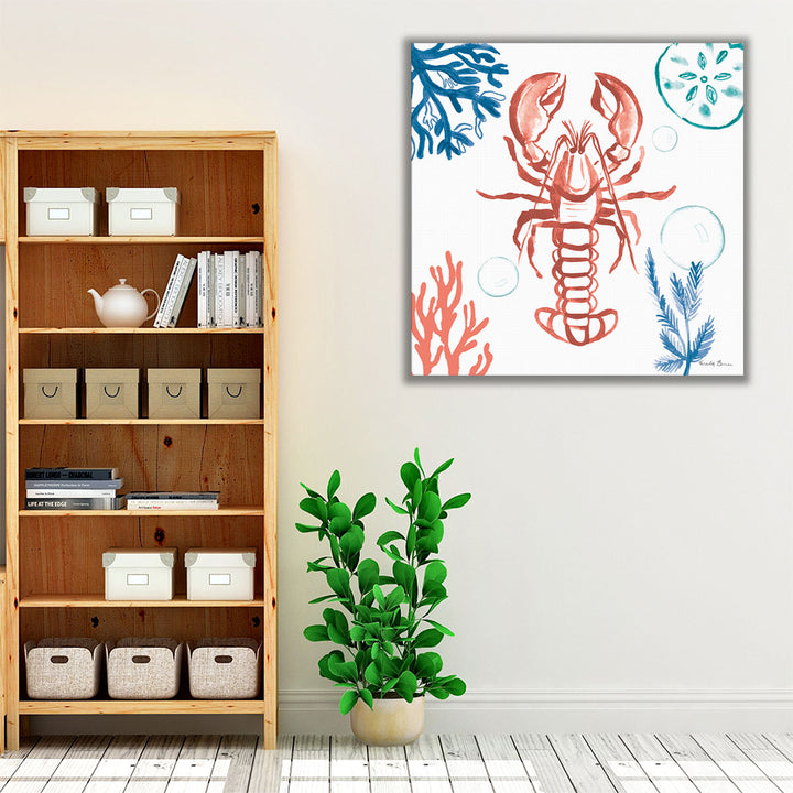 Coastal Jewels VI- Canvas Print Wall Art