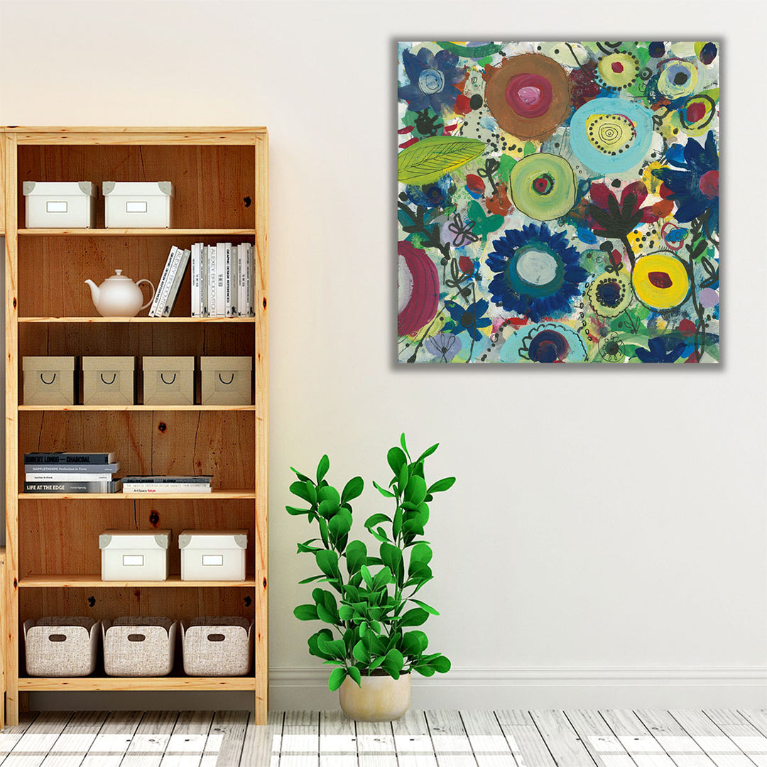 Jewel Garden IV - Canvas Print Wall Art