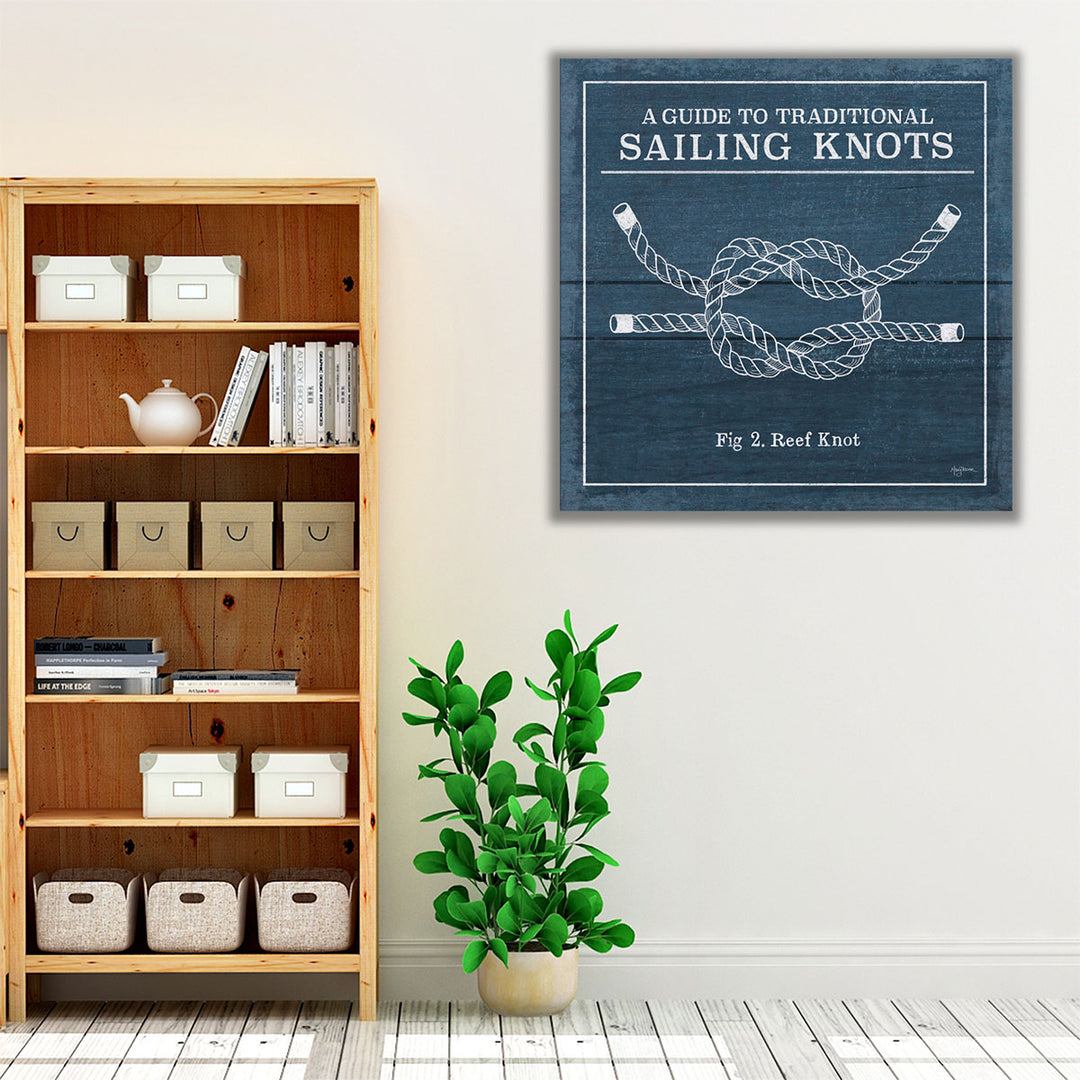 Vintage Sailing Knots III - Canvas Print Wall Art