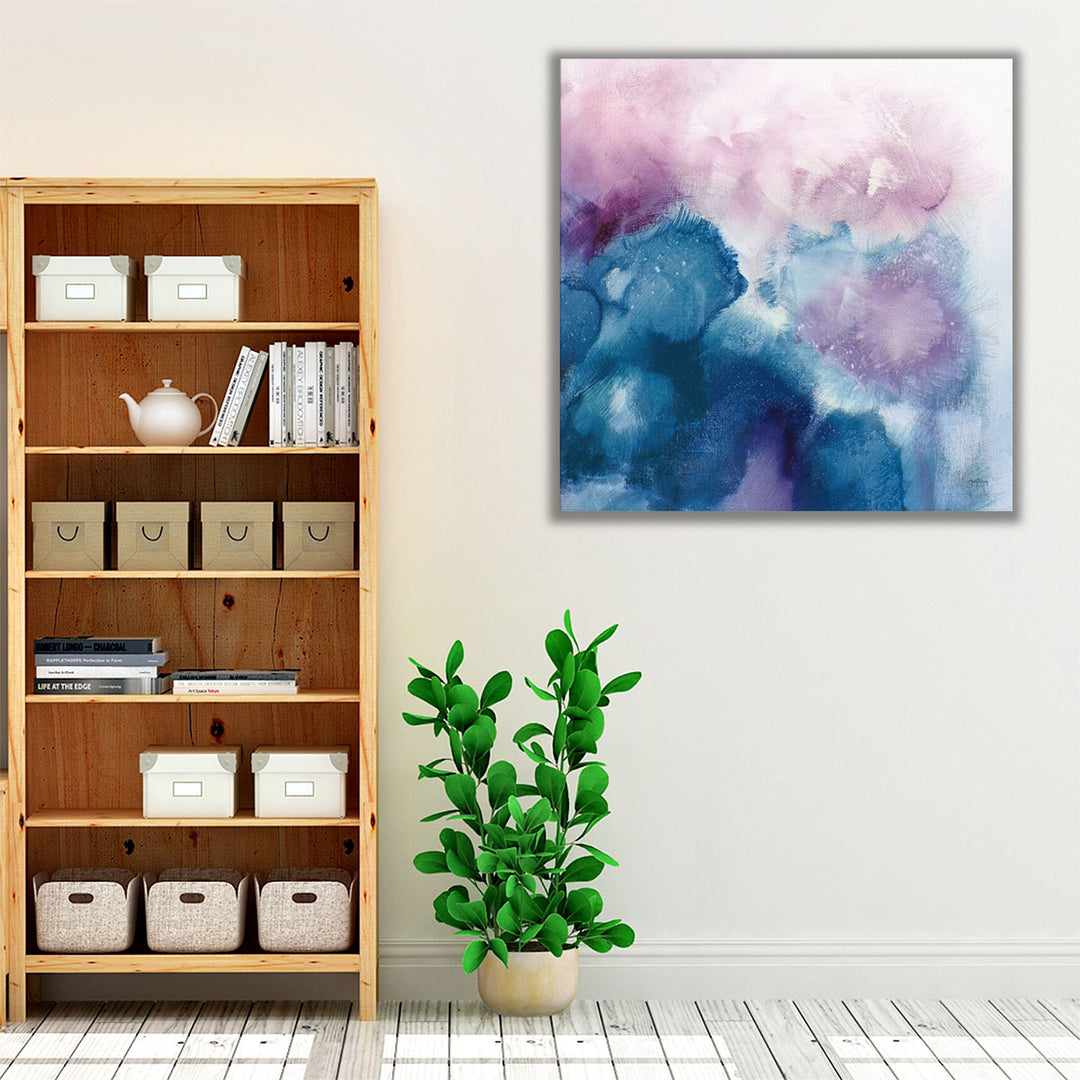 Entryway wall decor modern spray art