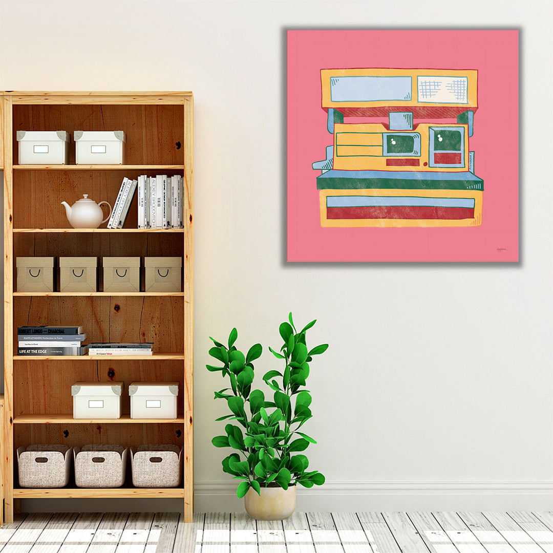 Retro Polaroid No Words - Canvas Print Wall Art