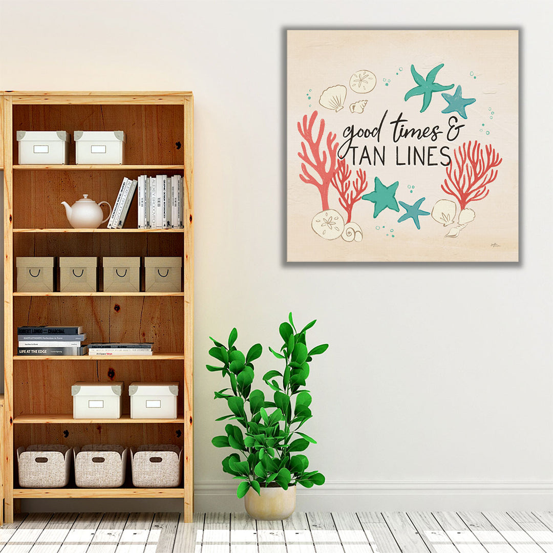 Beach Time IV - Canvas Print Wall Art