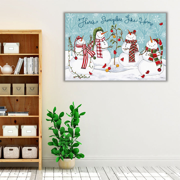 Snowplace Like Home I - Canvas Print Wall Art