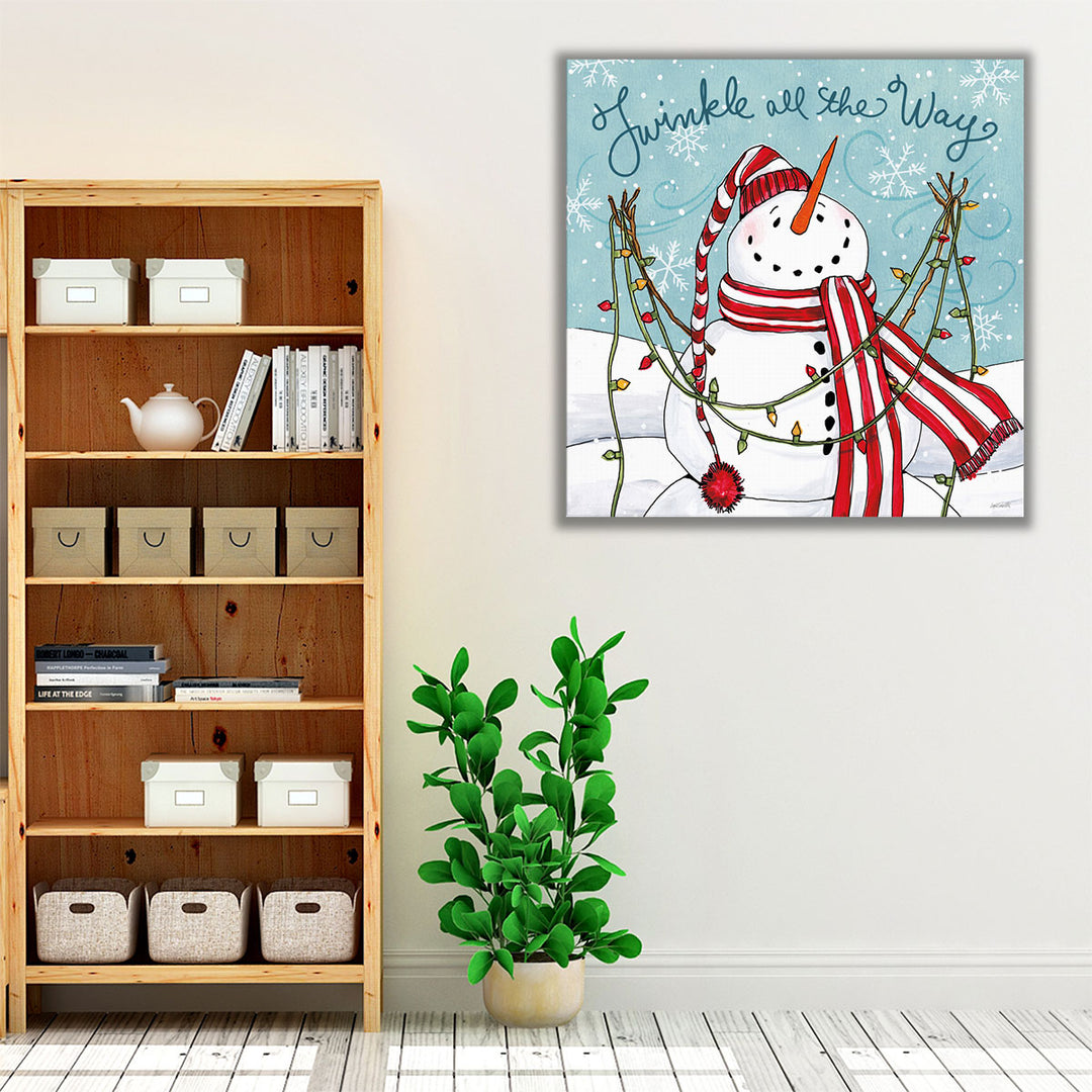 Snowplace Like Home II - Canvas Print Wall Art