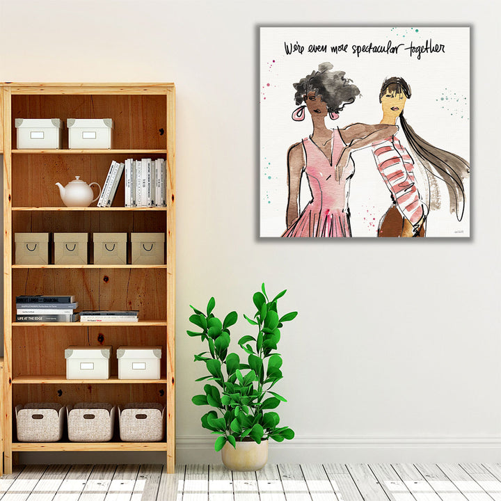 Girlfriends IV - Canvas Print Wall Art