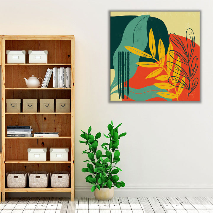 Mid Century Modern II - Canvas Print Wall Art