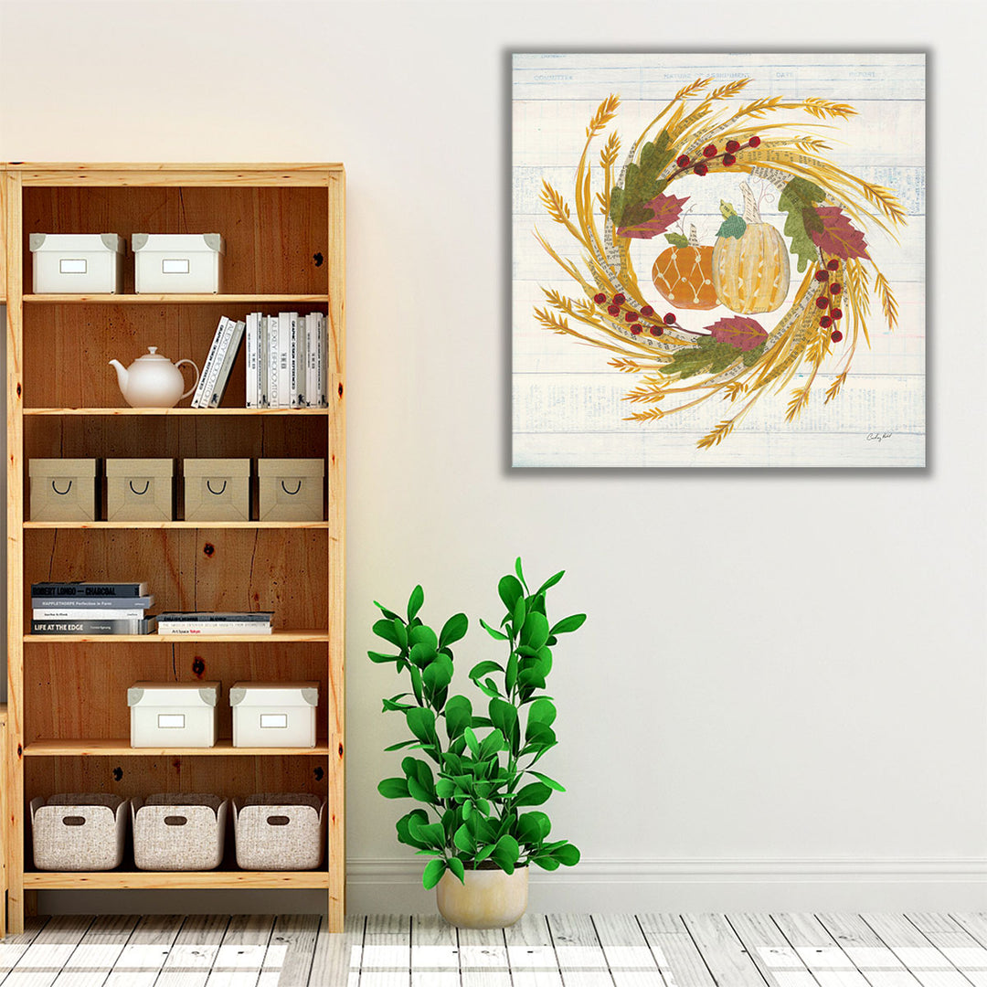 Kitchen wrapped canvas seasonal wall art
