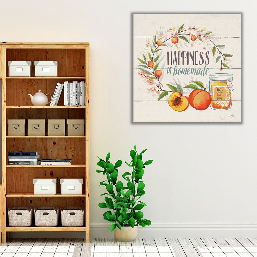 Kitchen wrapped canvas – motivational fruit décor