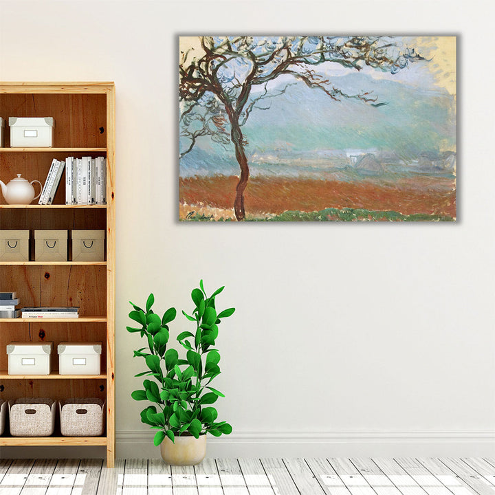 Landscape at Giverny, 1887 - Canvas Print Wall Art