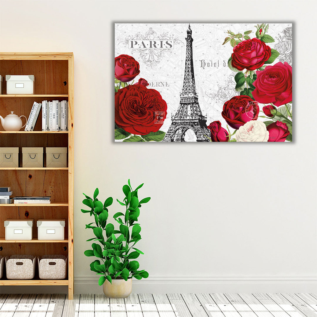Rouge Paris I - Canvas Print Wall Art