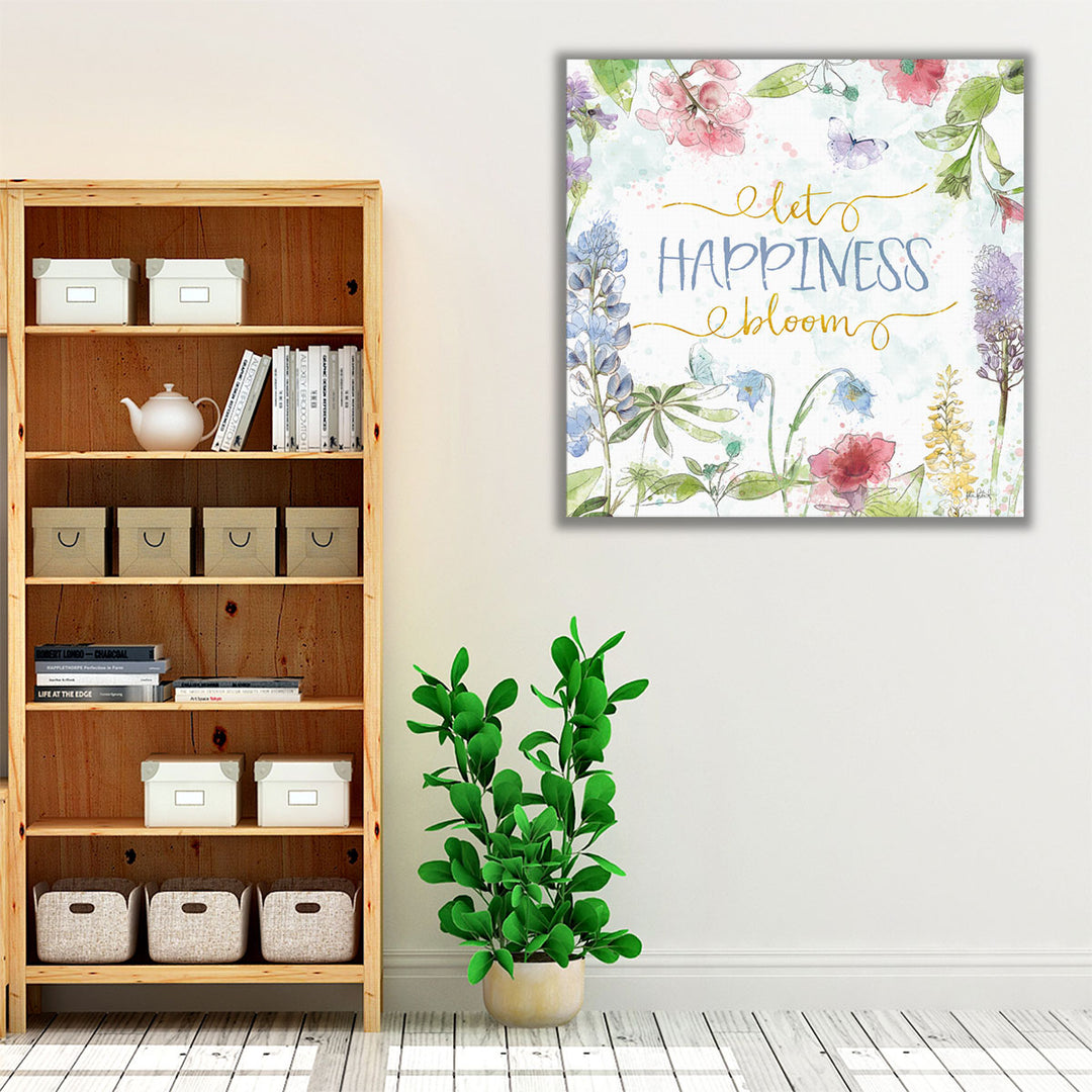 Spring Splash IV - Canvas Print Wall Art
