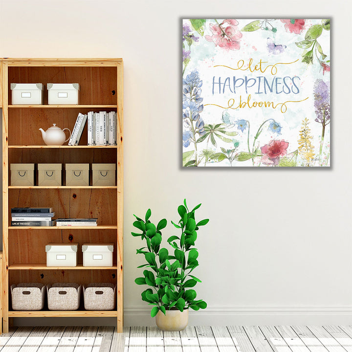 Spring Splash IV - Canvas Print Wall Art