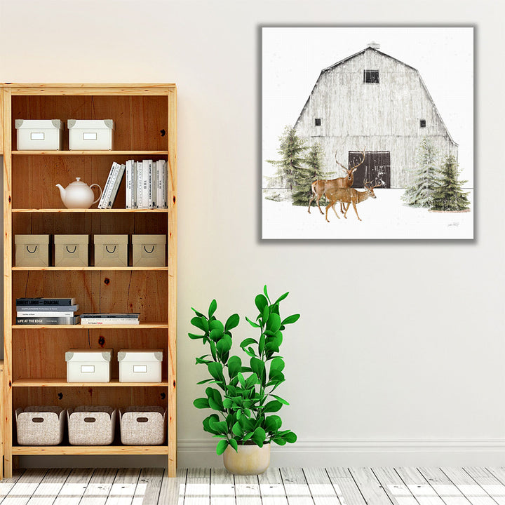 Wooded Holiday VI - Canvas Print Wall Art