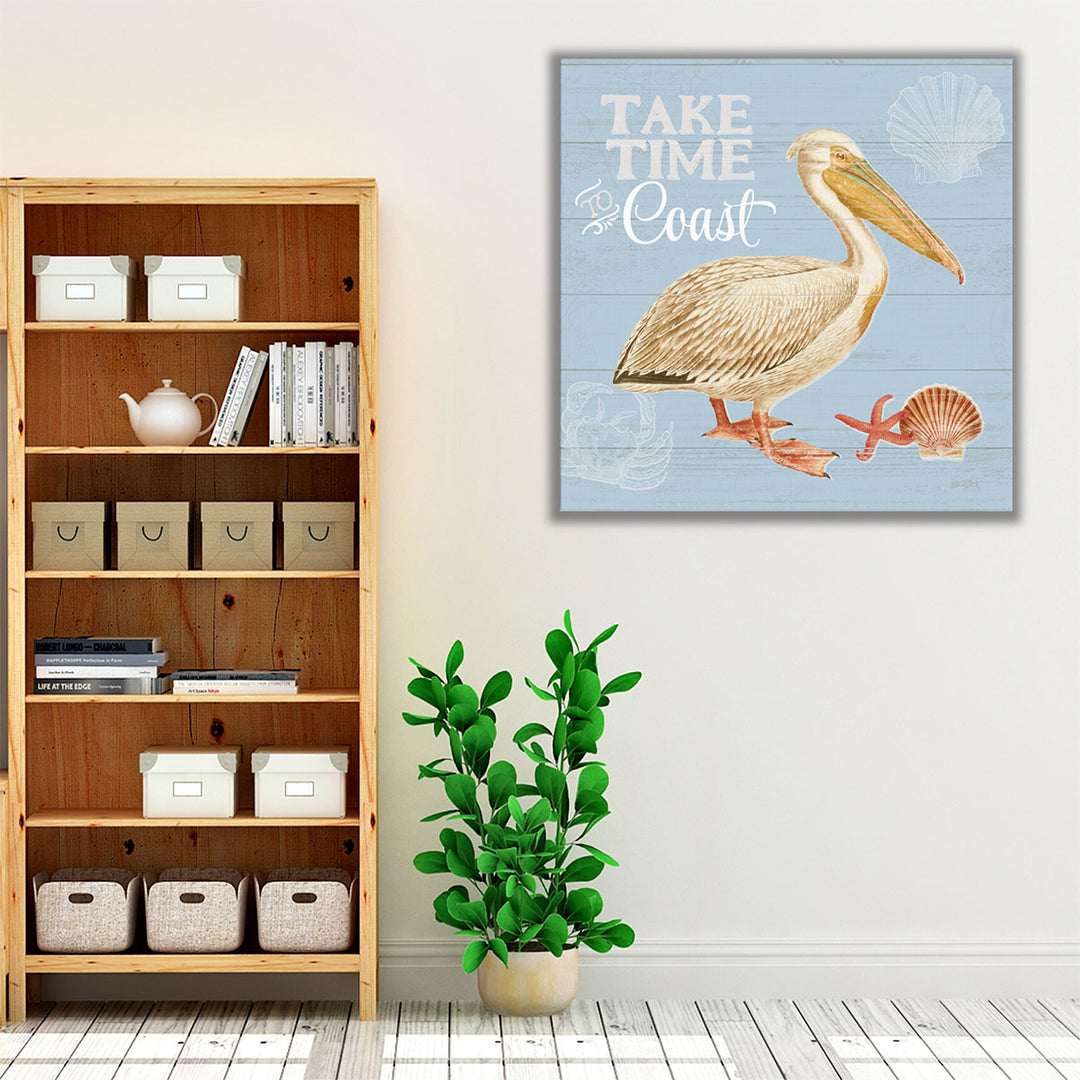 Bayside I Blue - Canvas Print Wall Art