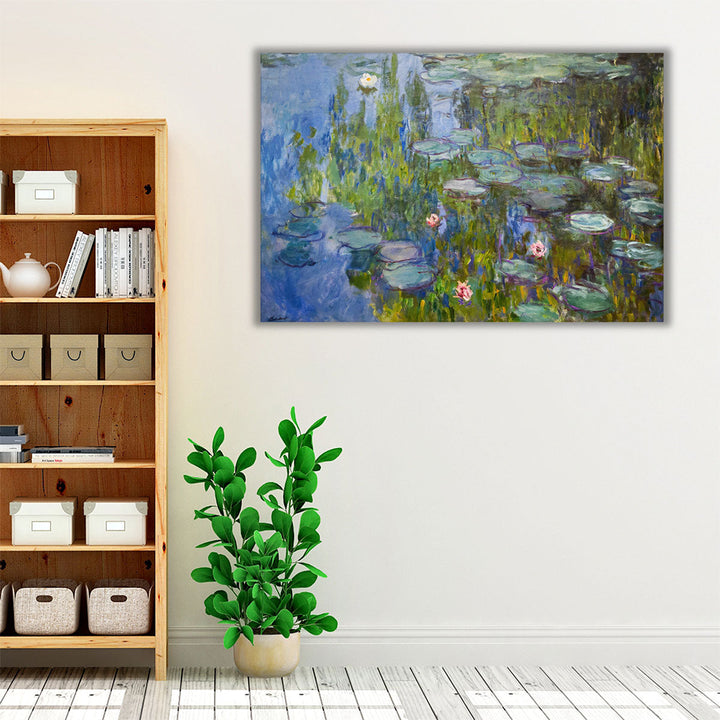 Serene wall art for hallway or bedroom decor