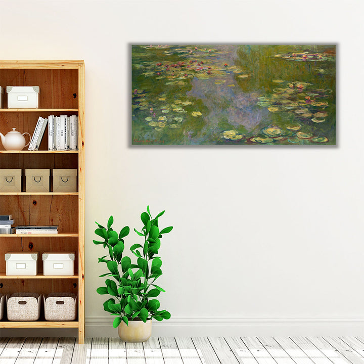Water Lilies, 1919 - Canvas Print Wall Art