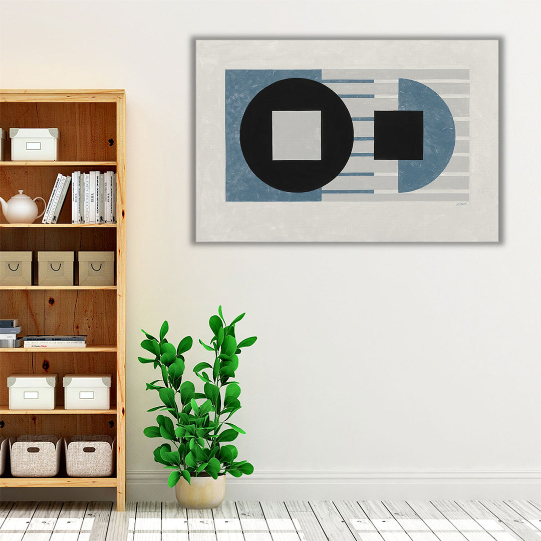 Wrapped canvas contemporary abstract wall decor