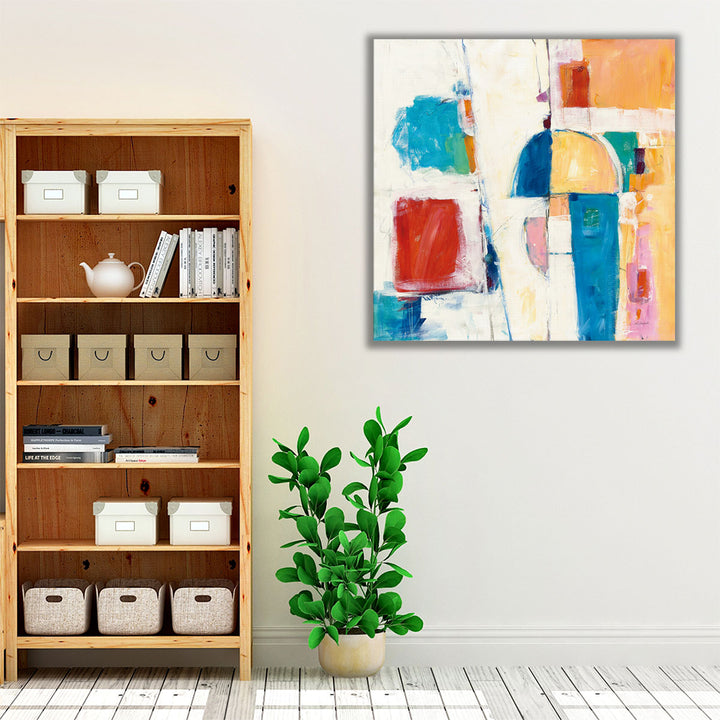 Down To The Street - Canvas Print Wall Art