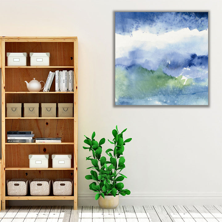 Midnight At The Lake III - Canvas Print Wall Art