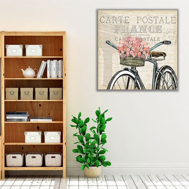 Sepia canvas print above living room sofa