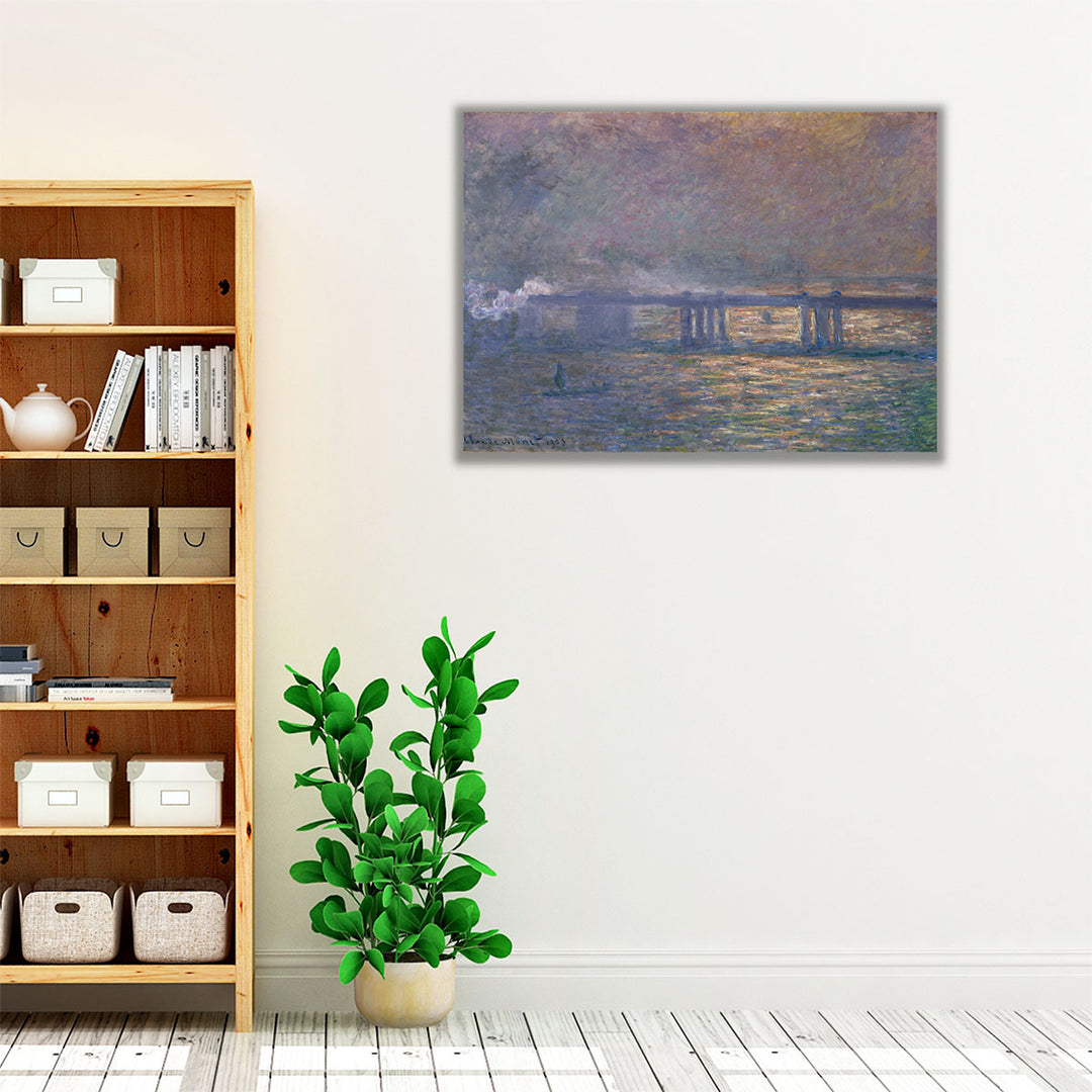 Charing Cross Bridge, 1903 - Canvas Print Wall Art