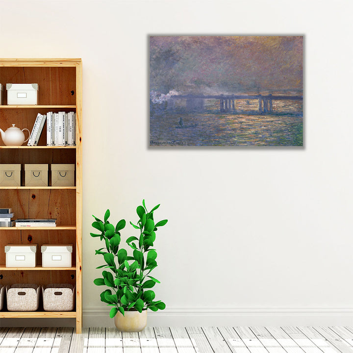 Charing Cross Bridge, 1903 - Canvas Print Wall Art