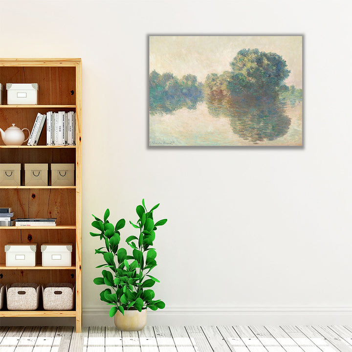 The Seine at Giverny, 1897 - Canvas Print Wall Art