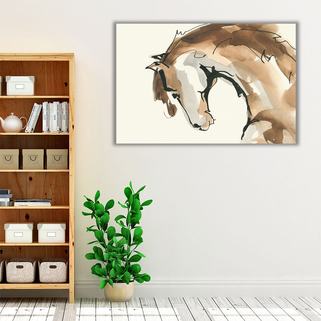 Living room farmhouse canvas animal decor