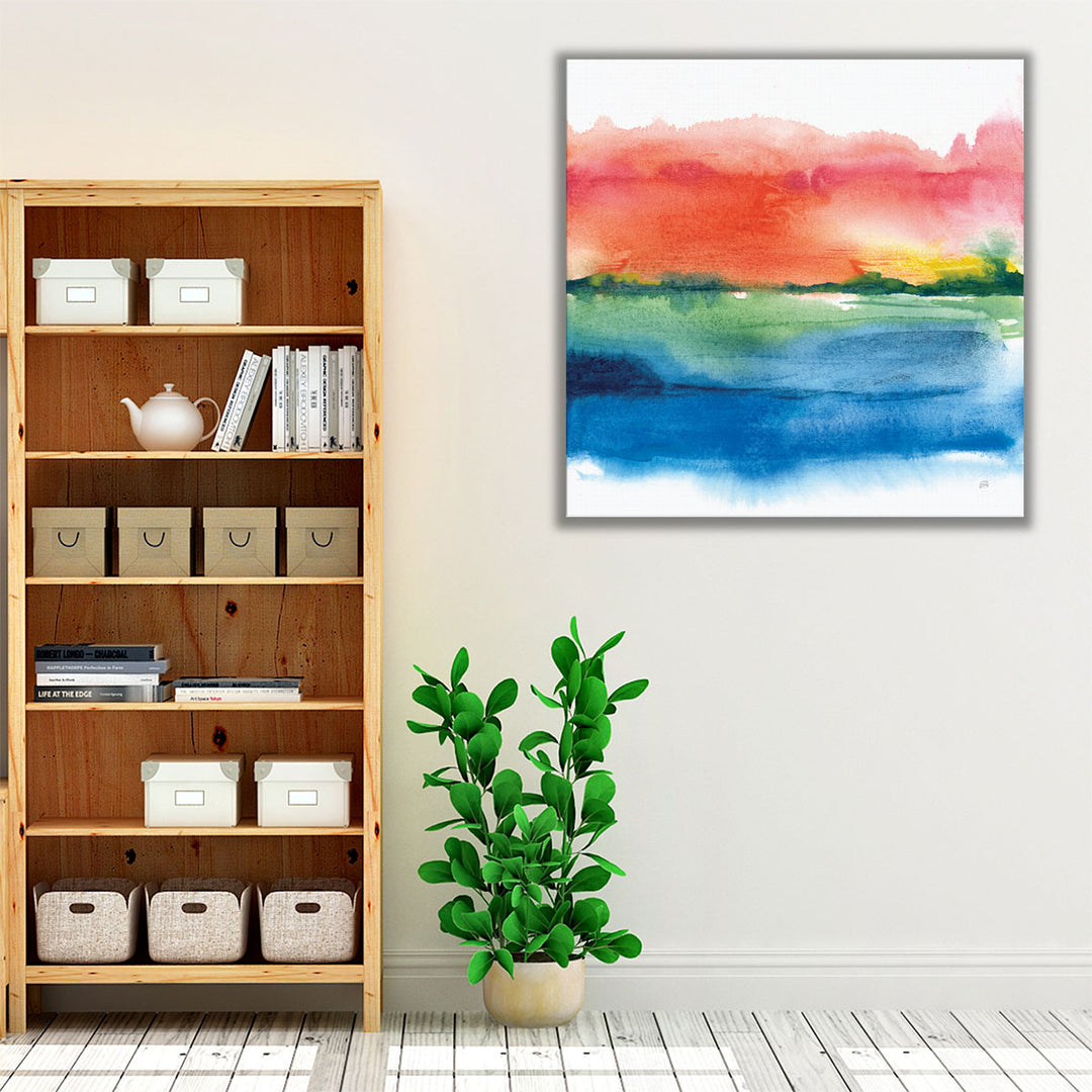 Jewel Waterway I - Canvas Print Wall Art