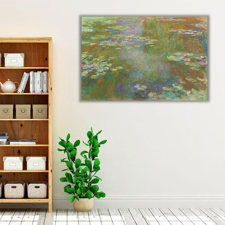 Water Lily Pond, 1917–1919 - Canvas Print Wall Art