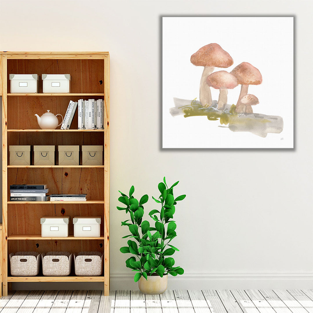 Mellow Mushrooms II - Canvas Print Wall Art