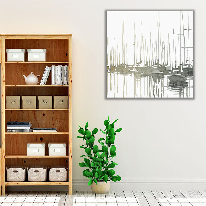 Early Morning Wharf I - Canvas Print Wall Art