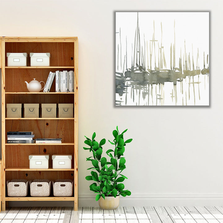 Early Morning Wharf II - Canvas Print Wall Art