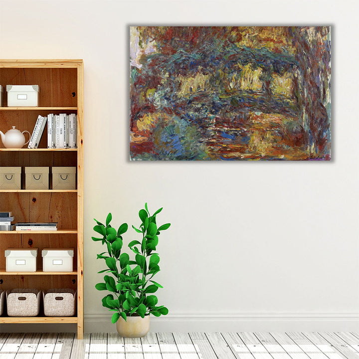 The Japanese Footbridge, 1920–1922 - Canvas Print Wall Art