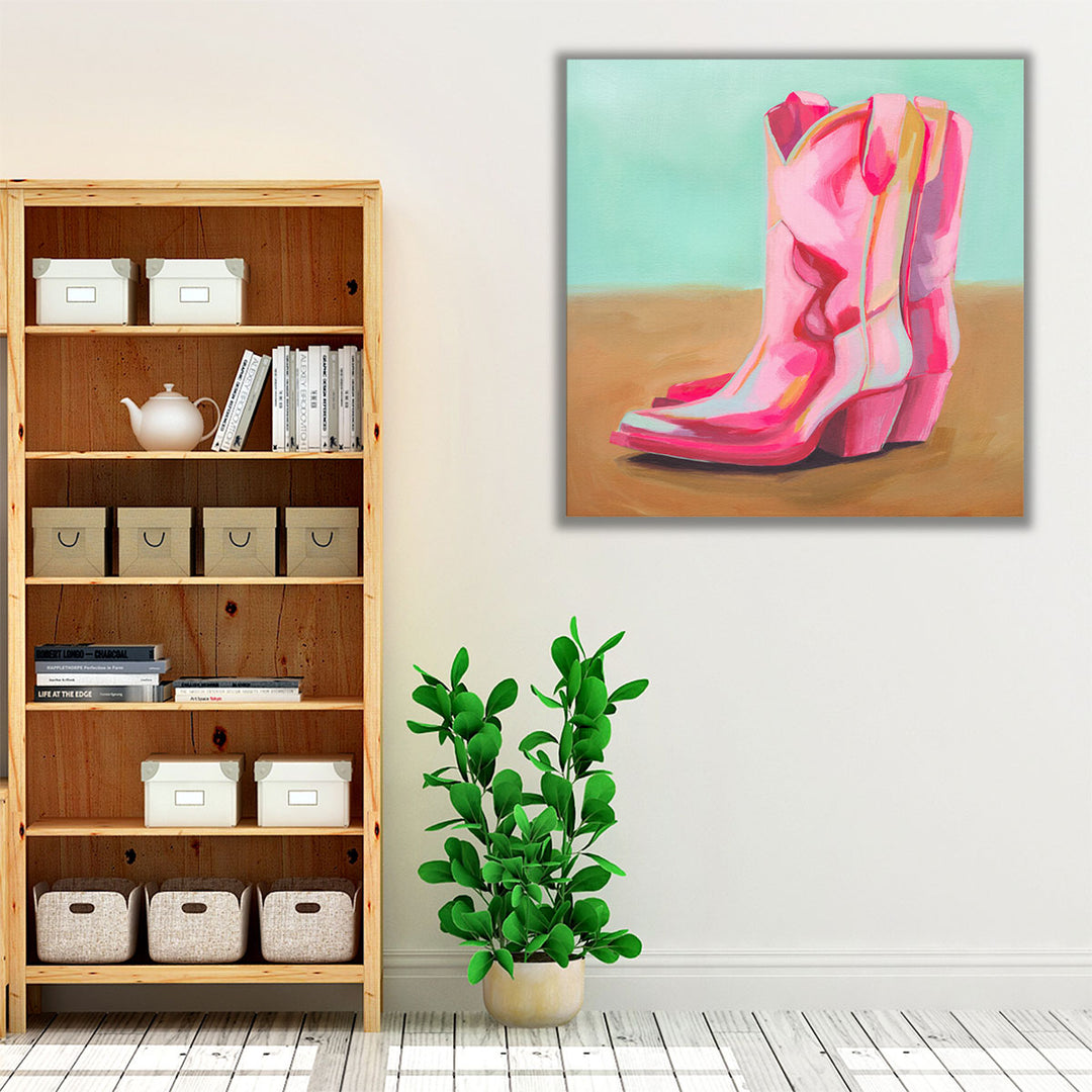 Cowboy Barbee II - Canvas Print Wall Art