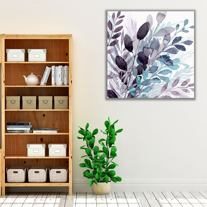 Crystallized Flora I - Canvas Print Wall Art