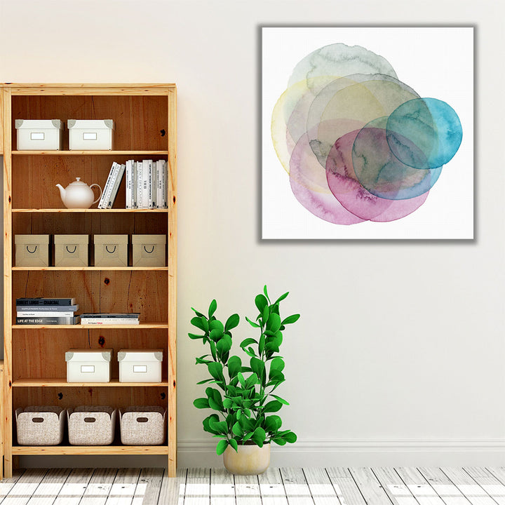 Evolving Planets II - Canvas Print Wall Art
