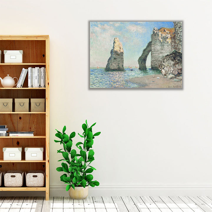 The Cliffs at Étretat, 1885 - Canvas Print Wall Art