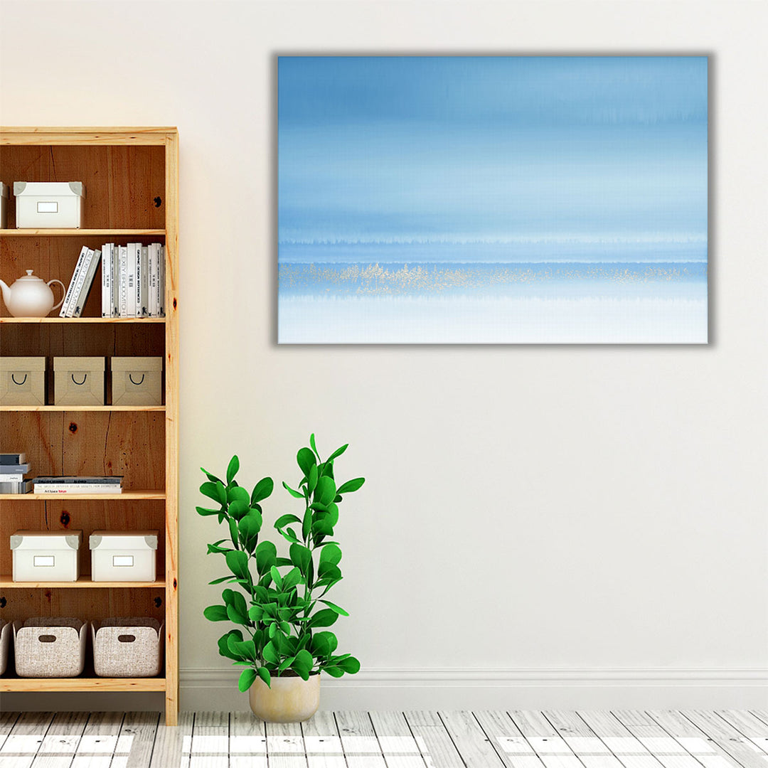Modern abstract artwork for bathroom or hallway