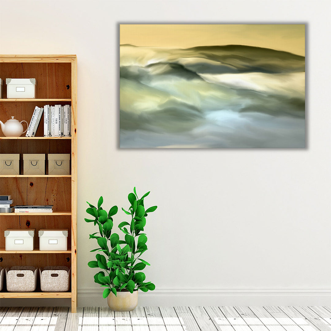 hallway artwork – abstract nature scene