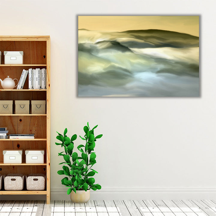 hallway artwork – abstract nature scene