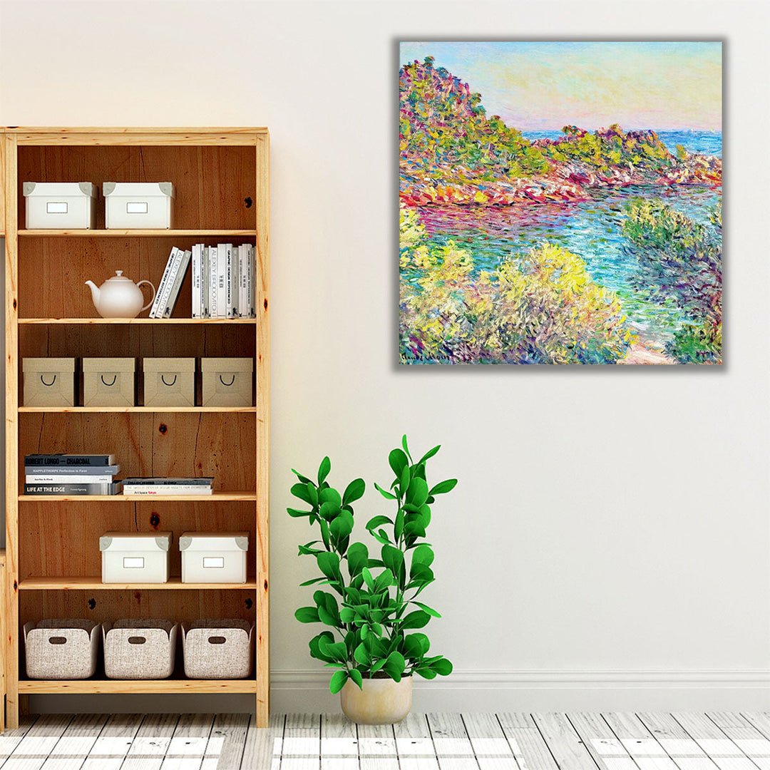 Colorful Hallway Canvas Art – bright nature-inspired décor