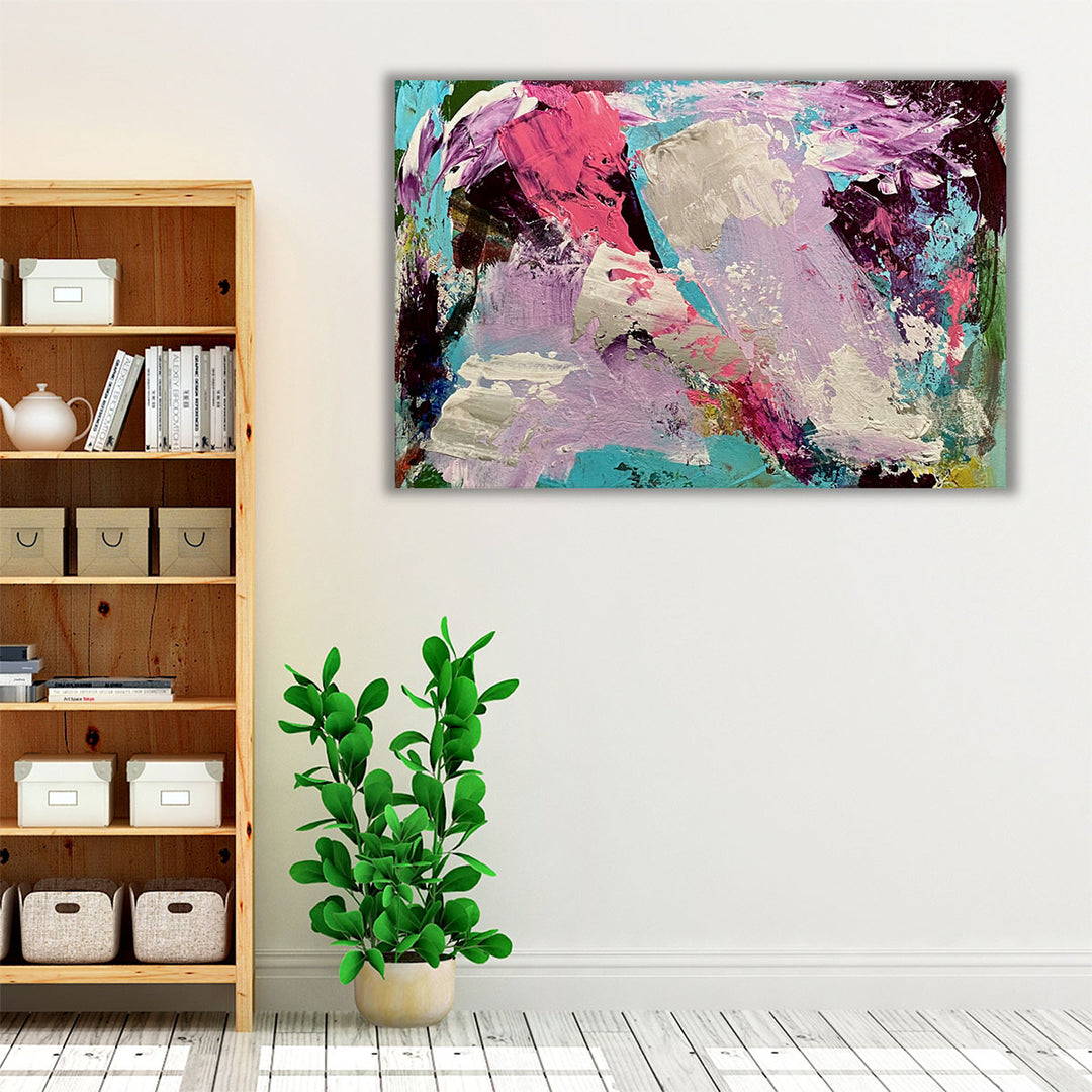 living room canvas art modern abstract piece