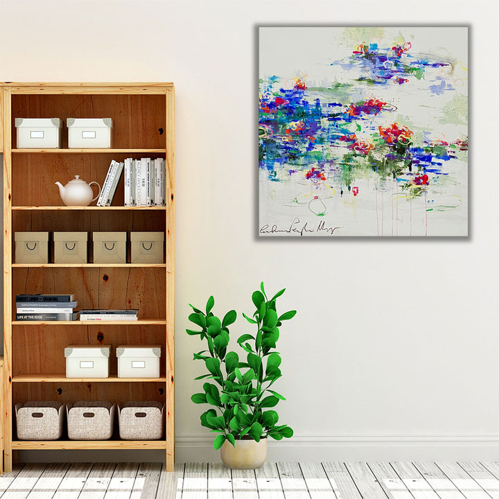 Artistic wall piece for hallway or living room