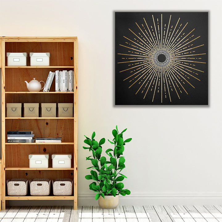Espresso framed minimalist bedroom artwork