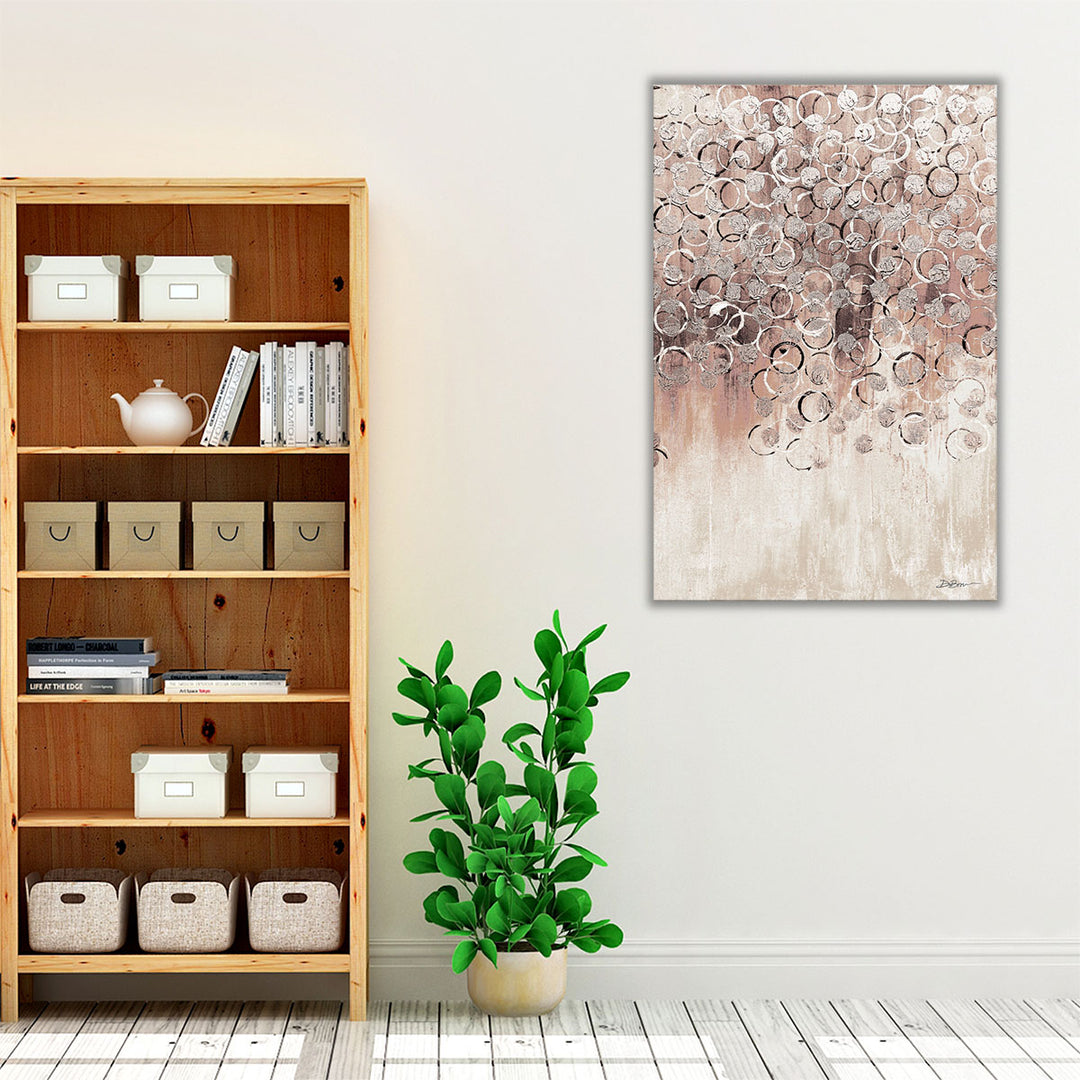 Office canvas art rain motif calm design