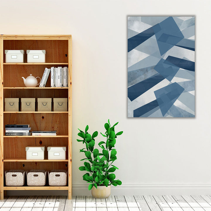 Modern abstract painting for living room walls