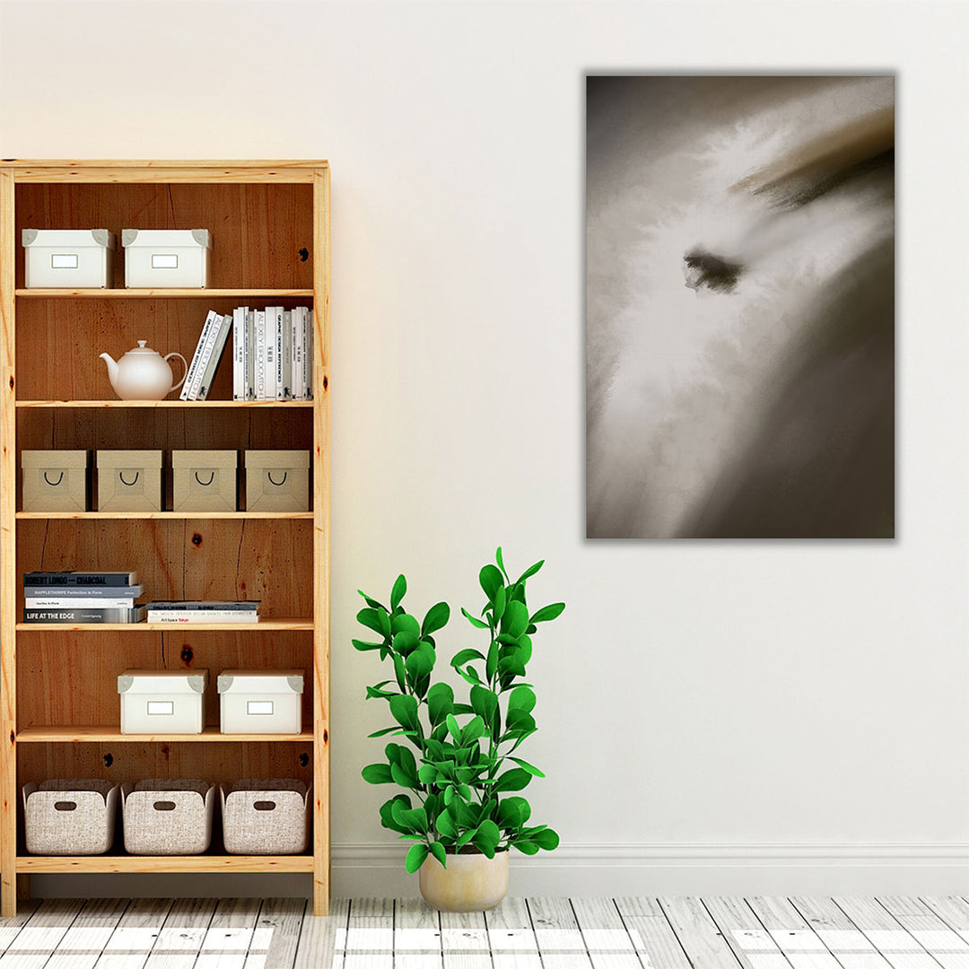 contemporary canvas print – neutral tones