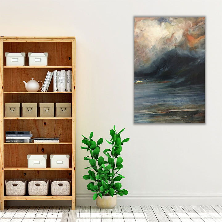 Neutral bedroom canvas art serene decor