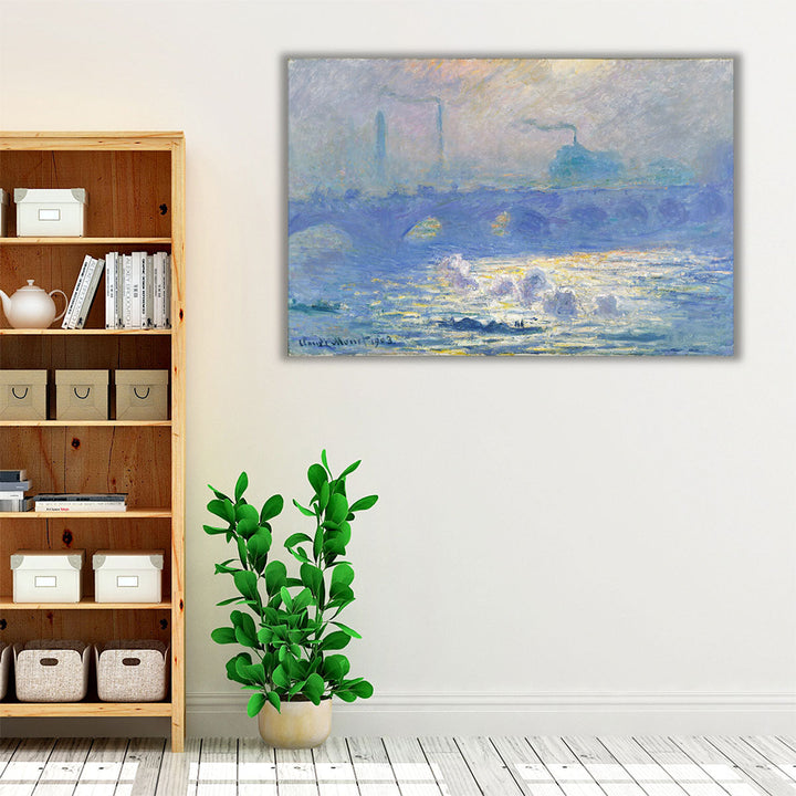 Waterloo Bridge, 1903 - Canvas Print Wall Art